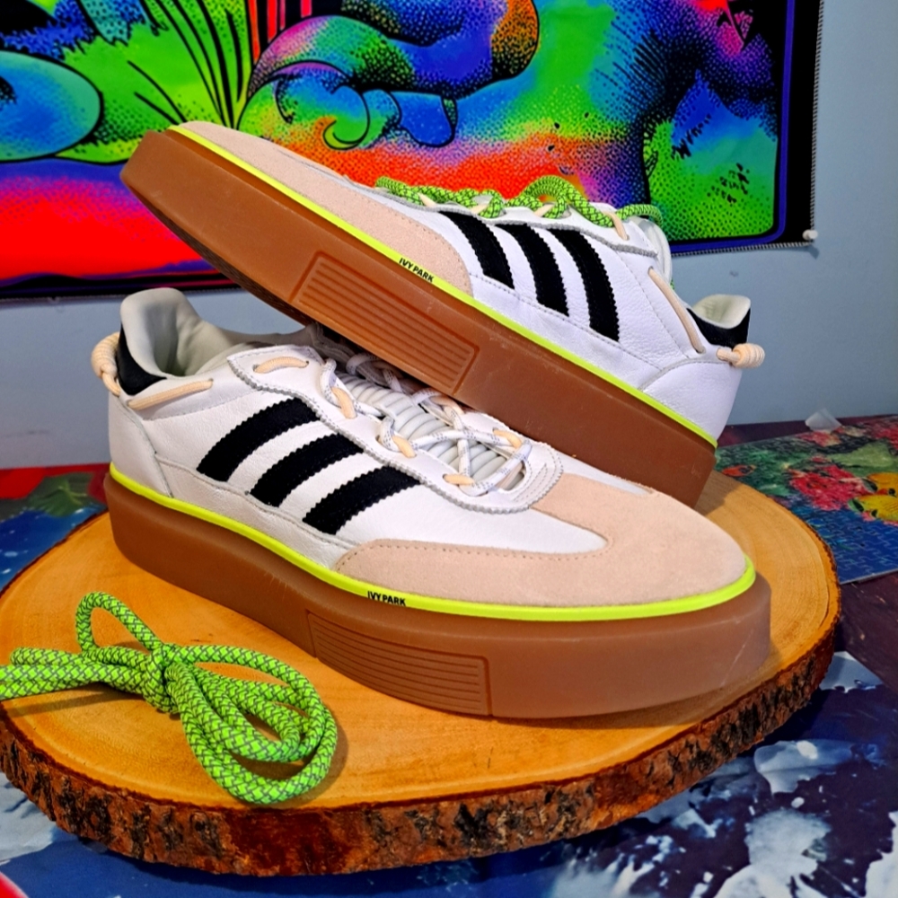 Adidas x Beyonce Ivy Park Super Sleek 72 White Core  WOMENS SIZE 12.0 MENS 10.5